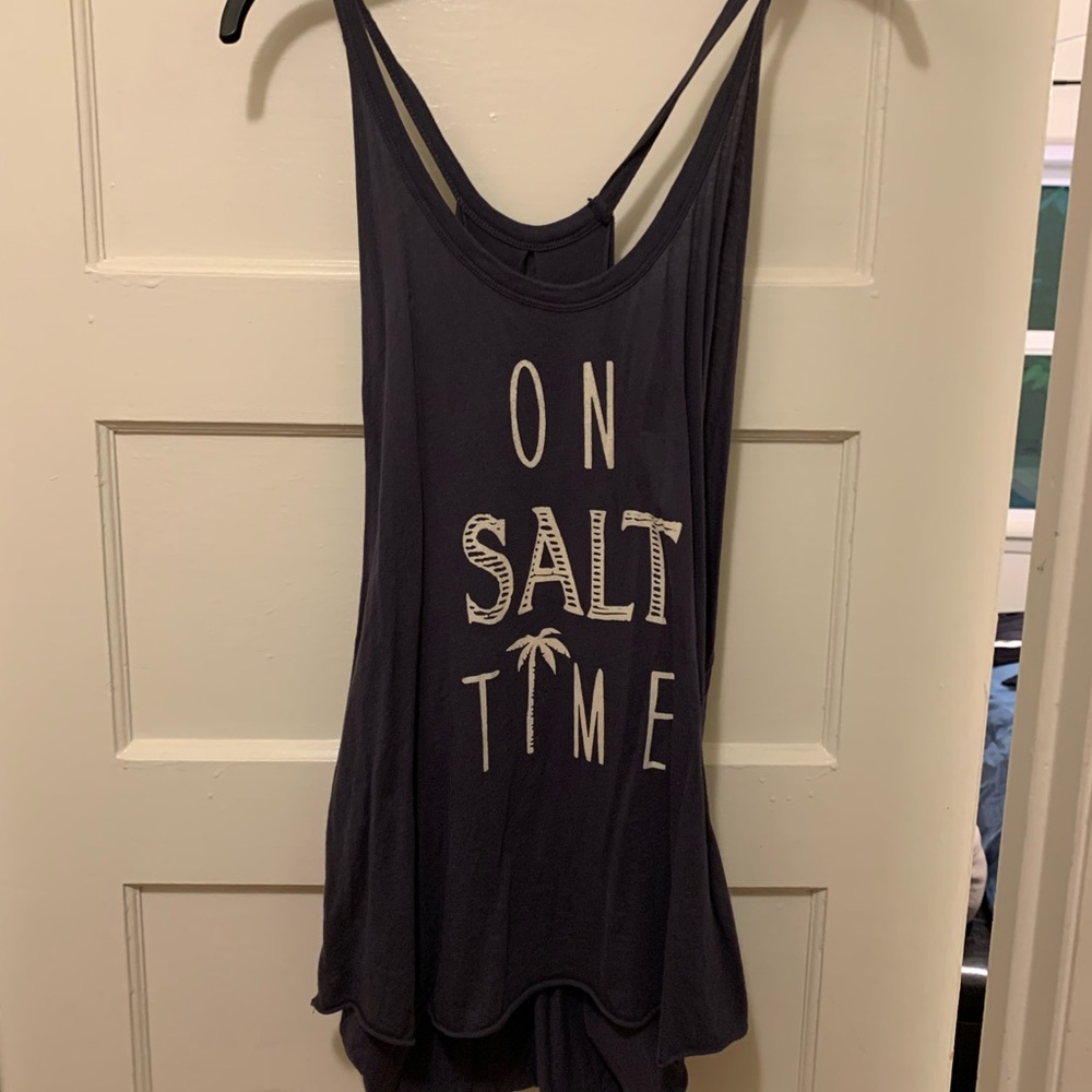 “On Salt Time” Salt Life Tank Top
